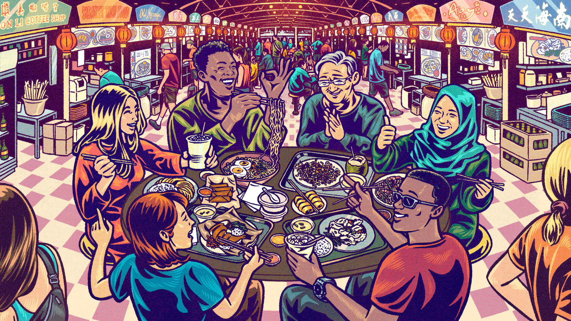 The World Is Becoming Smaller – Editorial Illustration